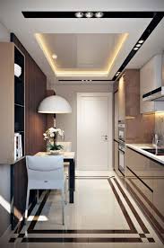 Petite Cuisine D Appartement Et Petit Coin Repas Pour Deux Personnes Appartement Cuis Kitchen Ceiling Design Ceiling Design Modern Ceiling Design Living Room