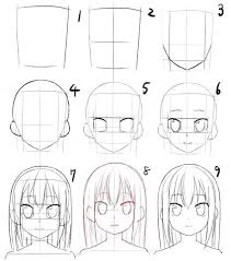 Pin By Kim Patas On Screenshots Anime Drawings Tutorials Anime Face Drawing Drawing Tutorial