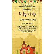 Invite your loved ones to witness your vows with one of these inspiring wedding invitation cards. Christian Wedding Invitation Video Card And Gif Seemymarriage