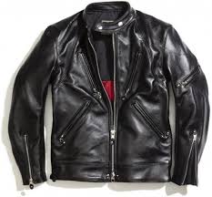 motorcyle leather jacket black vanson leathers via rolo