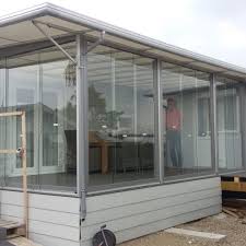 Hier Haben Wir Die Terrasse Auf Einem Campingplatz Mit Der Sl 20 Von Solarlux Verfschonert Driesen Gmbh Solarlux Sl20 Terrassen Dach Markise Terrassendach