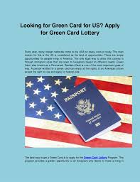 32,031 likes · 93 talking about this. Looking For Green Card For Us Apply For Green Card Lottery