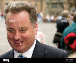 Scottish First Minister Jack McConnell arrives at the Dressed To Kilt  party, held at Sotheby's in New York,