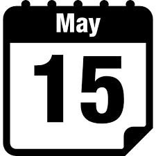 Download May 15 Calendar Page Interface Symbol For Free Free Icons Calendar Pages Freepik