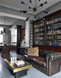 Moreover, large window helps this room to still look bright. Industrial Masculine Living Room Decor Novocom Top