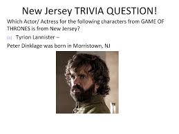Our online new jersey trivia quizzes can be adapted to suit your requirements for taking some of the top new jersey quizzes. New Jersey Trivia Question Ppt Download