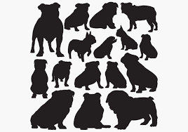 Download Bulldog Silhouettes Graphic By Octopusgraphic Creative Fabrica PSD Mockup Templates