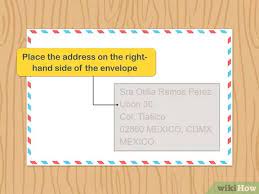 If you're writing the address by hand, try to keep your lines straight and make sure they don't overlap each other. Simple Ways To Write An Address In Spanish 12 Steps