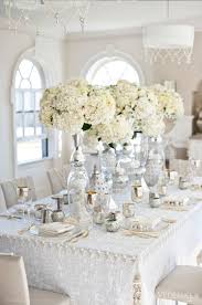 Silver And White Creates The Perfect Modern Wedding Theme Elegantweddinginvites Com Blog White Wedding Decorations Wedding Decorations Wedding Table