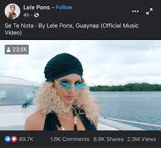 Ver video y descargar mp3: Lele Pons On Twitter Watch Se Te Nota Music Video On Facebook Https T Co Hl1o6zdjjs