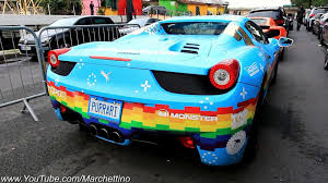 They sued him for customizing his 458, leading to a legal. Ferrari 458 Nyan Cat
