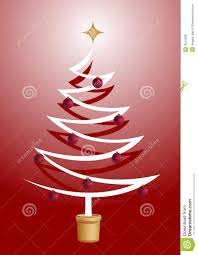 Beim weihnachtsbaum schmücken kann man mit einfachen tricks eine tolle wirkung erzielen. Weihnachtsbaum Mit Roten Glanzenden Kugeln Vektor Abbildung Illustration Von Feld Feiertag 3644968