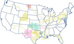 Detailed natural gas pipeline map of the us, canada, and mexico. Operations Energy Transfer