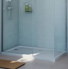 Cooke Amp Lewis Rectangular Shower Tray L 1300mm W 800mm D 40mm Departments Diy At B Amp Q Shower Tray Boys Bathroom Walk Through Shower