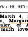 Margaret Dalley Family History & Historical Records