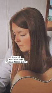 Cover of Straight Tequila Night 🤍, #johnanderson #cover #country #music  #arkansas #nashville