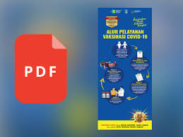 Roll Banner Alur Pelayanan Vaksinasi Covid 19