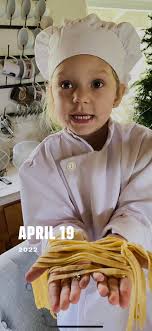 Blessed to have kids and grandchild at paella cook