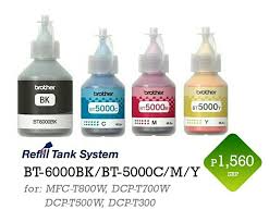 Brother Bt5000 C M Y Bt6000bk For Brother Dcp T300 T500w T700w Mfc T800w Electronics Printers Scanners On Carousell