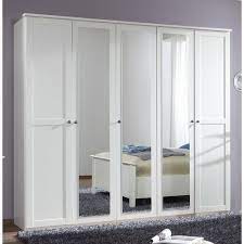 Brayden Studio Chalet 5 Door Wardrobe Mirrored Wardrobe Wimex Wardrobe Furniture