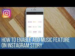 How To Enable Add Music Feature On Instagram Story Youtube Instagram Story Add Music Instagram Music