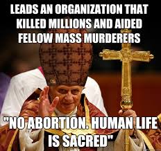 Pray For The Starving Children While I Hold This Gold Cross Scumbag Pope Quickmeme