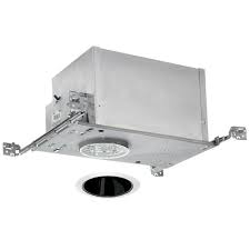 Compatible with 4 recessed compact fluorescent housing only. 4 Inch Low Voltage Recessed Lighting Kit With Black Trim Ic44n 442b Wh Destination Lighting