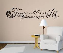 Wandtattoo Spruch Freunde Not Deko Spruche Tattoo Aufkleber Zitate Zitat 5d137 Wandtattoos Und Leinwandbilder Gunstig Mydruck Store Com