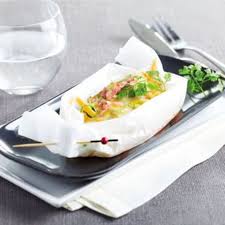 Papillotes De Fletan Aux Lardons Fletan Filet De Fletan Fletan