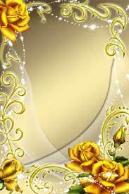 Frame For Photoshop Yellow Roses Sfondi Per Cellulare Cornici Fai Da Te