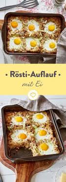 Rosti Auflauf Mit Speckwurfeln Und Ei Rezept Rezepte Essen Und Trinken Und Kochen Und Backen