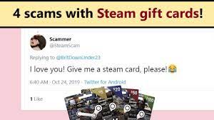 Unlock at lightning speed with the latest scanning technology Steam Gift Card Scam How It Works And How To Not Fall For It Youtube