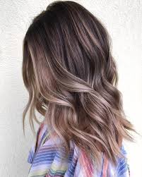 Ash hair color usually ranges from light brown to light ash blonde that almost looks like a white shade with a grayish tint. Ash Toned Balayage On Dark Brown Hair Novocom Top