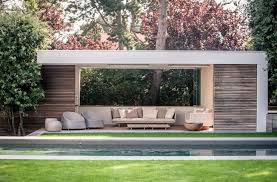 This contemporary pool house is light, bright and airy, with amazing details at every turn. Pin On House