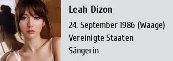 Leah Dizon • Größe, Gewicht, Maße, Alter, Biographie, Wiki