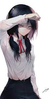 The anime feels fresh and is different to what's out there. Beautiful Anime Girl Black Wallpapers Wallpaper Cave