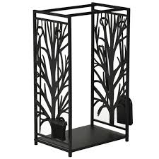Vous garantir le bon achat, on y range buche interieur leroy merlin. Serviteur De Cheminee Arbre Porte Buches Avec Accessoires Noir Leroy Merlin