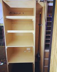 We had a little wiggle room in our design so we thought a good way. Building The Broom Closet Pantry Beginning From This Morning