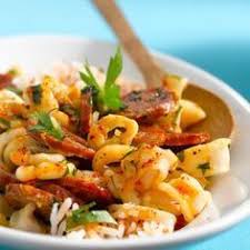 Calamars A L Ail Et Chorizo Facile Calamar Recette Recettes De Cuisine Recette Poisson
