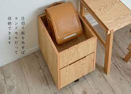 国産 学習机 ワゴン 2点セット senovi セノヴィ 幅100cm 天然木レッドオーク無垢材使用 杉工場 完成品 家具通販のわくわくランド 本店 学習机 収納 デスク リビング デスク