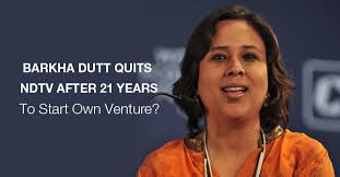 Senior Journalist Barkha Dutt quit as Consulting Editor of NDTV