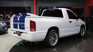 The ride height was lowered, and the front bumper was replaced with a more prominent version. Alain Class Motors Dodge Ram Srt 10 1 Of 200