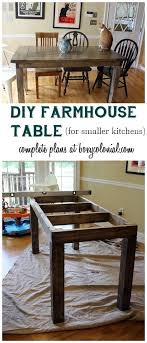 I heart naptime made a diy kitchen table with a simple, traditional home style. Pin On Diy Ideas