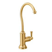 Moen S5510BG Sip Traditional Cold Water Kitchen Beverage Faucet with  Optional Filtration System, Brushed Gold - Amazon.com