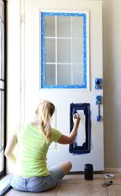 After the lapse of years, its appearance fades and becomes unpresentable. How To Paint A Front Door Without Removing It Classy Clutter