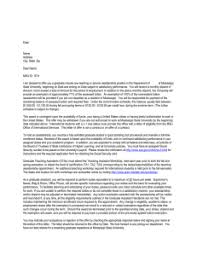 Since your duties as an administrative assistant will likely include preparing correspondence and formatting business. Graduate Assistantship Essay Sample