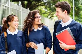 Students On Their Way Home From School Premium Image By Rawpixel Com