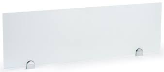 Glass panels are also used as shelf because of tempered glass panels are used more and more widely. Desktop Privacy Screen Panel 15 X 48 Office Boundary