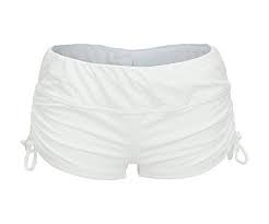 Relibeauty Women S Adjustable Ties Boy Short Swim Bottoms Swim Bottoms Boy Shorts Swim Shorts