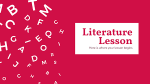 Check spelling or type a new query. Literature Lesson Google Slides Theme And Powerpoint Template